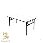 میز غذاخوری بنکوئیت پایه تاشو مستطیل 204B-180