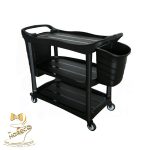 ترولی سه طبقه pvc
