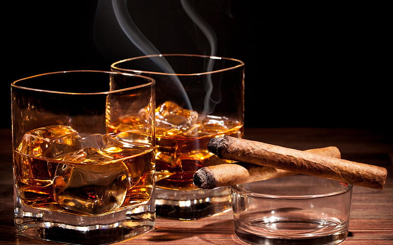 HD-wallpaper-whiskey-and-cigar-glass-whiskey-ashtray-cigar