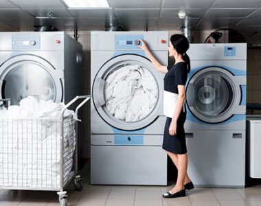 ماشین شست‌وشوی Horeco در لاندری هتل مشهد