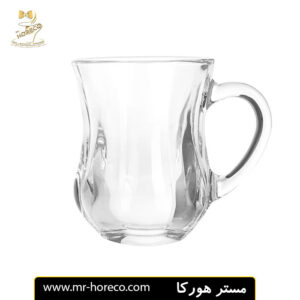 استکان پاشاباغچه مدل دم 55373 بسته 6 عددی کد 23159