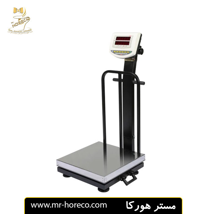 باسکول 200 کیلویی ثابت سینی استیل MDS13000 مستر هورکا