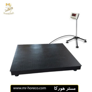 باسکول محک 3 تن چهار لودسل سینی 150×150 MDS 13000D مستر هورکا