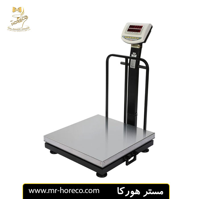باسکول محک 300 کیلویی ثابت سینی استیل مدل MDS 13000 مستر هورکا