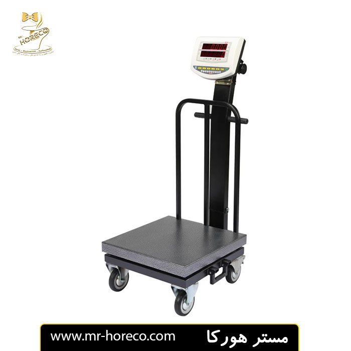 باسکول چرخدار 200 کیلویی گالوانیزه مدل MDS13000 مستر هورکا