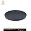 بشقاب ملامین گرد 20سانت مشکی F77 برند xware مستر هورکا