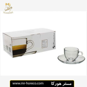 فنجان و نعلبکی مدل بیسیک پاشاباغچه 97984 کد 23150 مستر هورکا
