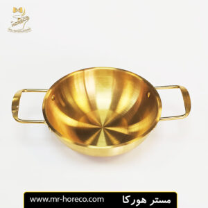 تابه دسته دار گرد طلایی 2819 کد 22372 مستر هورکا