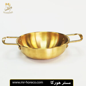 تابه دسته دار گرد طلایی 2819 کد 22372 مستر هورکا
