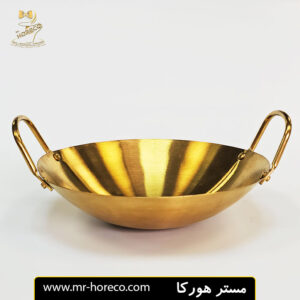 تابه گود دو دسته طلایی 2125 سانت کد 22363 مستر هورکا