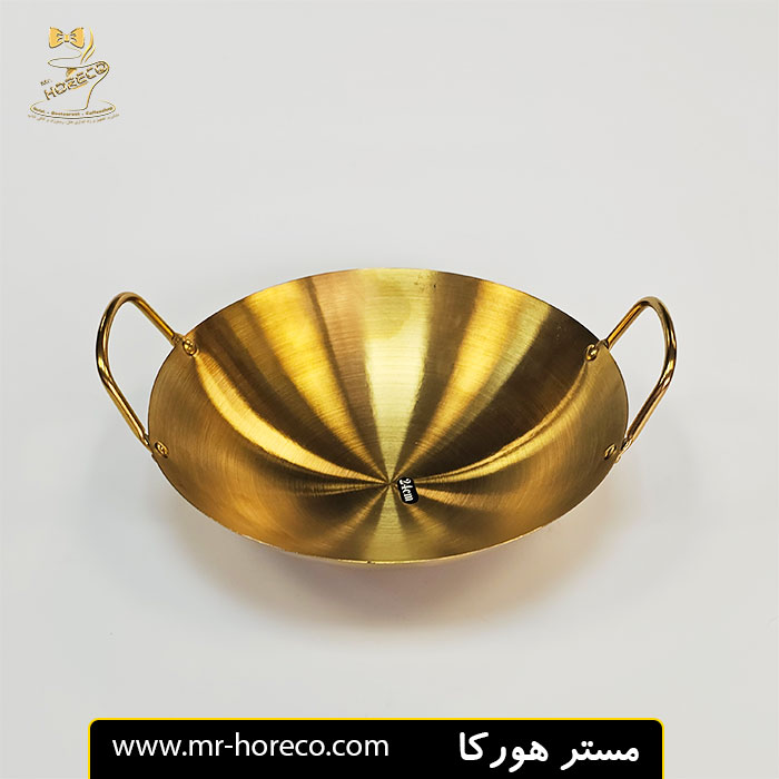 تابه گود دو دسته طلایی 2427 کد 22364 مستر هورکا