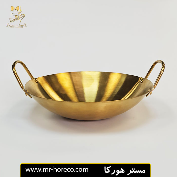 تابه گود دو دسته طلایی 2427 کد 22364 مستر هورکا