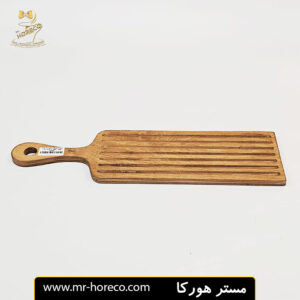 تخته سرو راکتی چوبی شیاردار 43x12 سانت کد 23529 مستر هورکا