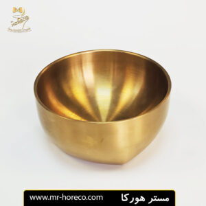 کاسه طلایی چهار ضلعی سایز 4 کد 22345 مستر هورکا