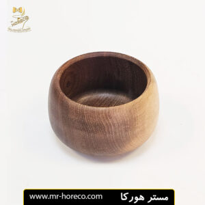 کاسه چوبی متین تیره 7 کد 18543 مستر هورکا