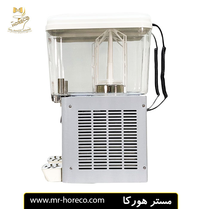 شربت سردکنگرم کن دو مخزن براس مدل مکعبی پارویی مدل LRSJ18LX2 کد 27486 مستر هورکا