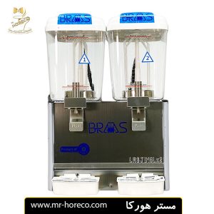 شربت سردکنگرم کن دو مخزن براس مدل مکعبی پارویی مدل LRSJ18LX2 کد 27486 مستر هورکا