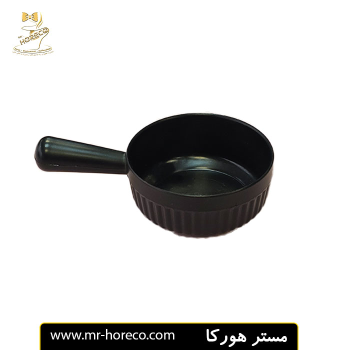 پياله سس پلاستيكي دالبري - دسته دار 3×7 - مشكي کد 28670 | مستر هورکا