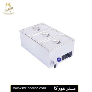کانتر گرم رومیزی 3 لگن هات بنماری 26736 مستر هورکا