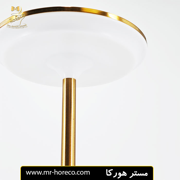 آباژور رومیزی لمسی شارژی طلایی مدل 15999 کد 27660 مستر هورکا