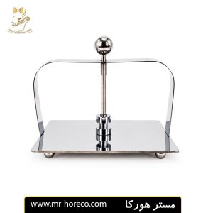 جا دستمال کاغذی تمام استیل مربع مهر دار کد 30191 | مستر هورکا