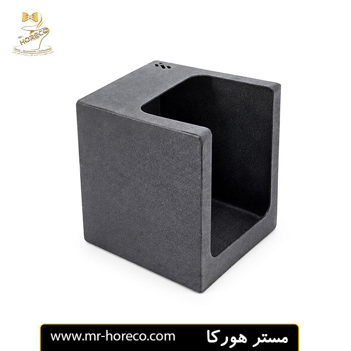 جا دستمال کاغذی فلزی طرح باکس مشکی 30230 | مستر هورکا