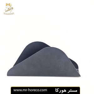 جا دستمال کاغذی فلزی طرح موج معکوس کد 24601 | مستر هورکا