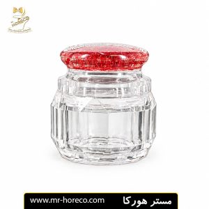 جای زعفران اکرولیک درب دار golsab کد 15917 مستر هورکا
