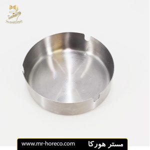 زیر سیگاری استیل گرد ابعاد 10x3 مدل boya کد 25538 مستر هورکا