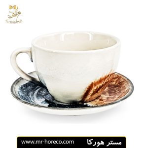 زیر فنجان لته 15 سانت مدل گالاسیا stoneware کد 26506 مستر هورکا