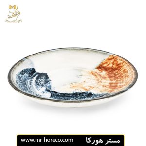 زیر فنجان لته 15 سانت مدل گالاسیا stoneware کد 26506 مستر هورکا