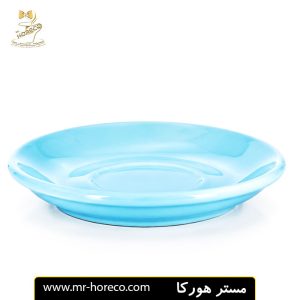 فنجان و نعلبکی اسپرسو آبی روشن براق 90cc مدل viva کد 28538 مستر هورکا