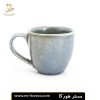 فنجان و نعلبکی قهوه خوری 80cc طوسی پتینه زرد کد 26246 مستر هورکا