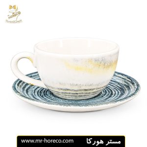 فنجان و نعلبکی کاپوچینو 180cc مدل 82461 کد 28275 مستر هورکا