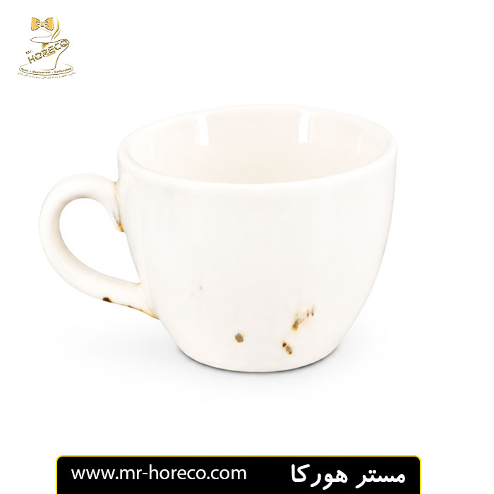 فنجان و نعلبکی کاپوچینو 180cc مدل stoneware 8303 کد 26529 مستر هورکا