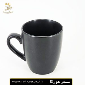 ماگ مشکی مات 320cc مدل viva کد 28542 مستر هورکا