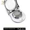 اسلایسر تخم مرغ دو حالته نقره ای استیل مدل 101318 کد 28290 مستر هورکا