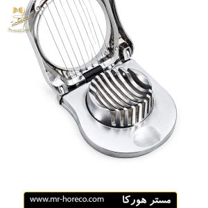 اسلایسر تخم مرغ دو حالته نقره ای استیل مدل 101318 کد 28290 مستر هورکا