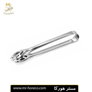 انبر استیل فینگر فود یخ 11 سانت مدل white pine 7698 کد 25182 مستر هورکا