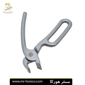 انبر پیتزا آلومینیوم مدل فنری رنگ طوسی کد 27453 | مستر هورکا