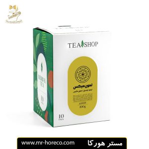 دمنوش tea shop مدل لمون میکس 100 گرمی کد 20280 | مستر هورکا