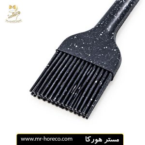 فرچه تمام سیلیکونی مشکی برفکی 20 سانت kachar کد 28288 مستر هورکا