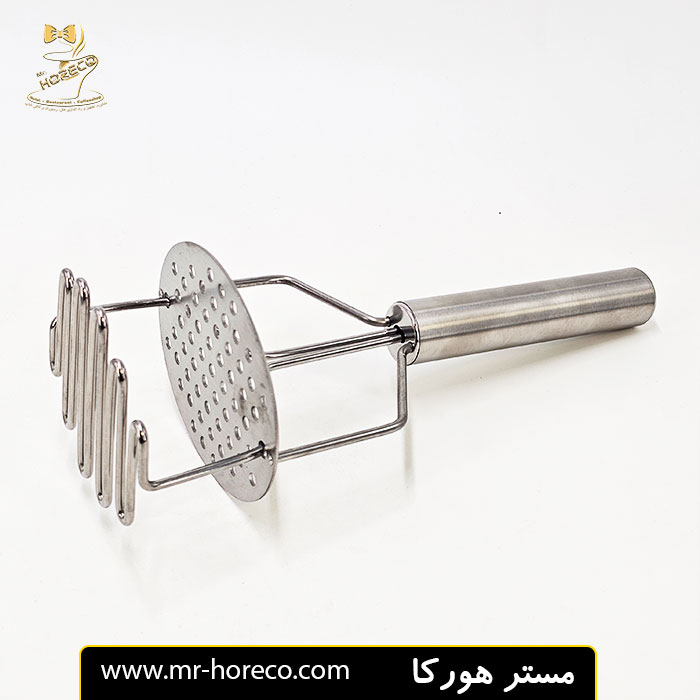 پوره کن سیب زمینی استیل دسته استیل فنری کد 21197 | مستر هورکا