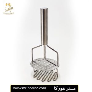 پوره کن سیب زمینی استیل دسته استیل فنری کد 21197 | مستر هورکا