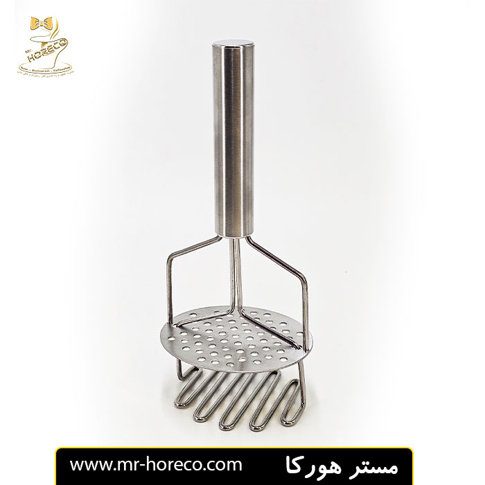 پوره کن سیب زمینی استیل دسته استیل فنری کد 21197 | مستر هورکا